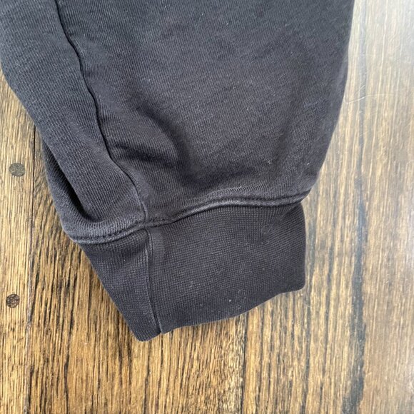 Tibi Calder Sculpted Jogger Sweatpants Black Cotton French Terry XS - Picture 10 of 11